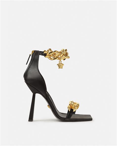 versace strappy sandals|versace high heel sandals.